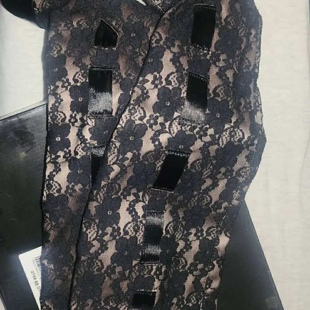 Colin Stuart Lace Thigh High Boots